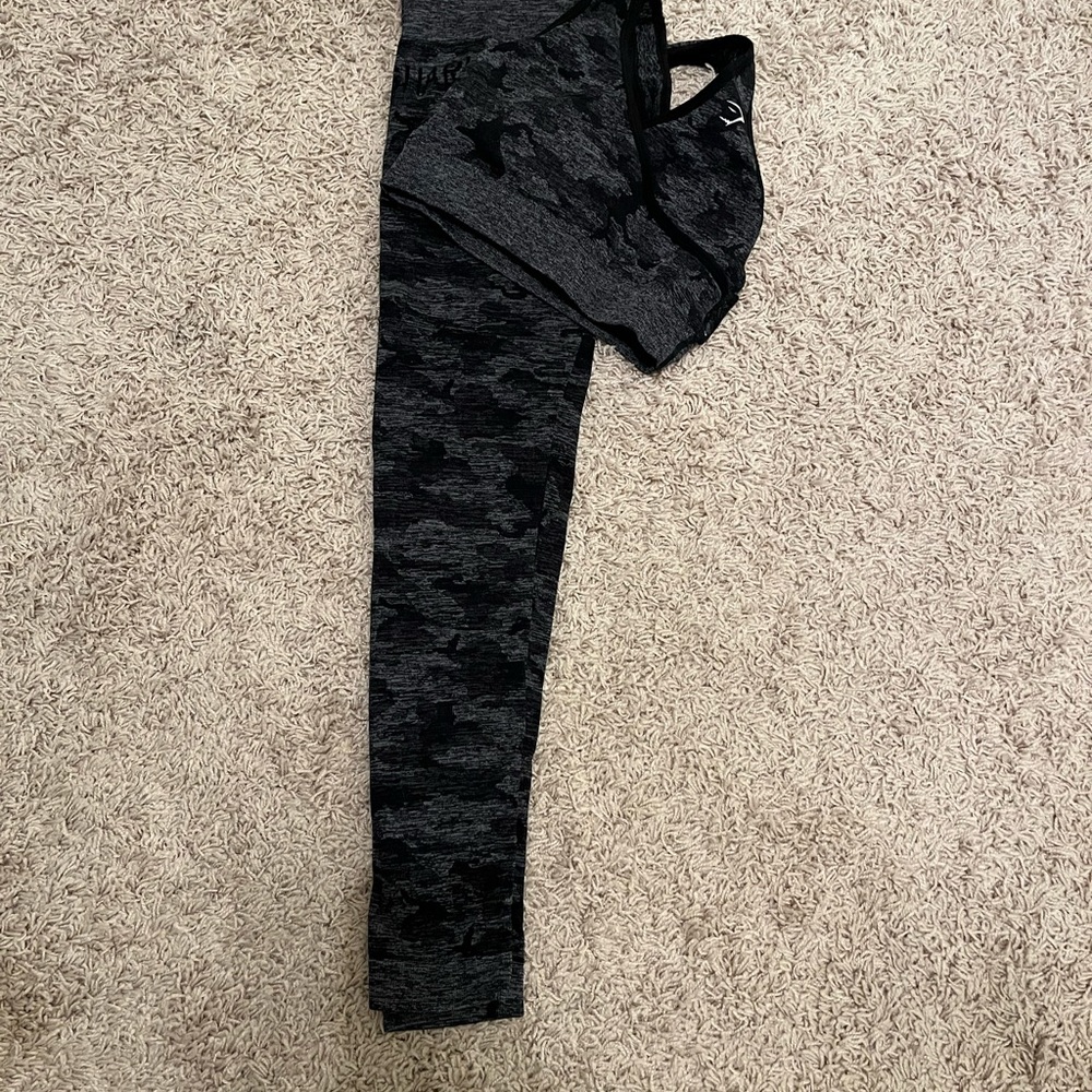 Gymshark camo set